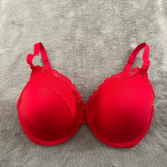Natori Red Underwire Bra Women's size 32DD - Picture 1 of 4